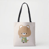 Süßer Bär Barista Tasche (Vorderseite)