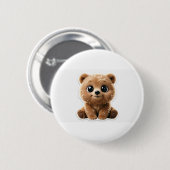 Süßer Bär Button (Vorne & Hinten)
