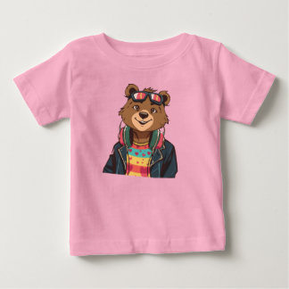 Süßer Bär – Gemütlich, Farbintensiv und Herzlich Baby T-shirt