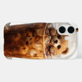 Süßer Bär Kaffee iPhone-Hülle | Ästhetisches Tier  Case-Mate iPhone Hülle (Rückseite (Horizontal))