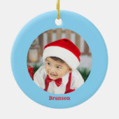 Süßer Bär Keramik Ornament (Hinten)