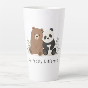 Süßer Bär & Panda Neurodiversitäts-Inklusions-T-Sh Milchtasse