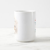 Süßer Bär Weihnachts-Tassen-Wrap Kaffeetasse (Mittel)