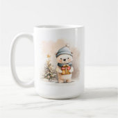 Süßer Bär Weihnachts-Tassen-Wrap Kaffeetasse (Links)