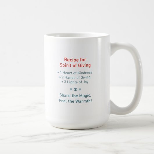 Süßer Bär Weihnachts-Tassen-Wrap Kaffeetasse (Rechts)