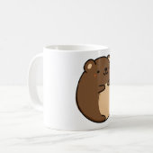 Süßer Bärenjunge Kaffeetasse (Vorderseite Links)