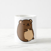 Süßer Bärenjunge Kaffeetasse (Mittel)