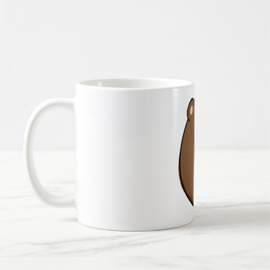 Süßer Bärenjunge Kaffeetasse (Links)