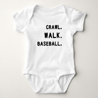 Süßer Baseballspieler Baby Strampler