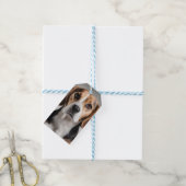 Süßer Beagle Geschenkanhänger (Mit Garn)