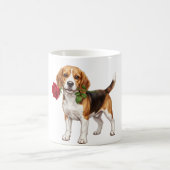 Süßer Beagle-Hund Kaffeetasse (Mittel)