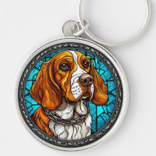 Süßer Beagle-Hund Schlüsselanhänger