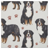 Süßer Berner Sennenhund Stoff (Muster)