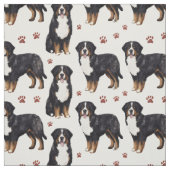 Süßer Berner Sennenhund Stoff (Muster)