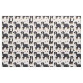 Süßer Berner Sennenhund Stoff (Fat Quarter (45,7 x 55,9 cm))