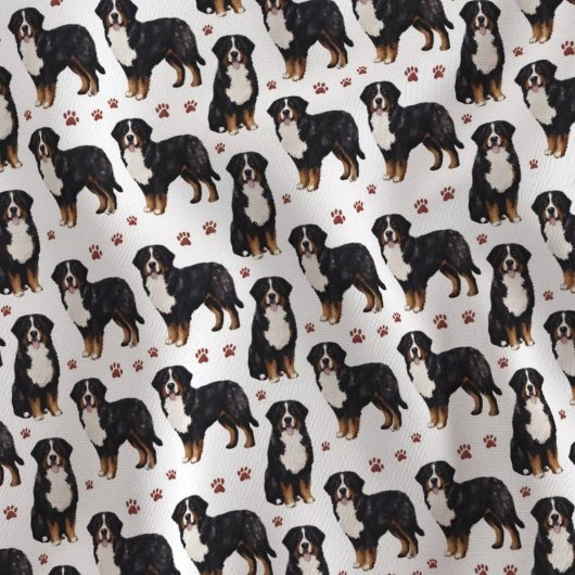 Süßer Berner Sennenhund Stoff