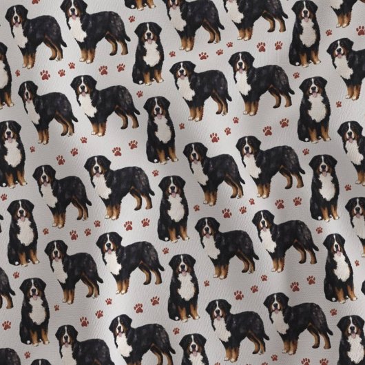 Süßer Berner Sennenhund Stoff