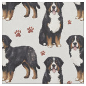 Süßer Berner Sennenhund Stoff (Nahaufnahme)