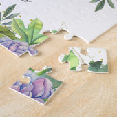 Süßer bezaubernder Blumenkatzenname Puzzle (Seite)