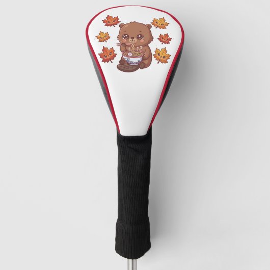 Süßer Biber Golf Headcover (Vorderseite)