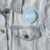 Süßer blauer Junge Baby-Geschlechtsenthüllungs-But Button (Beispiel)