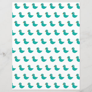 Süßer blauer Vogel