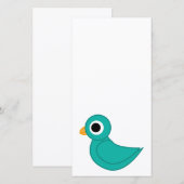 Süßer blauer Vogel (Vorne/Hinten)