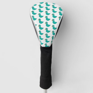 Süßer blauer Vogel Golf Headcover