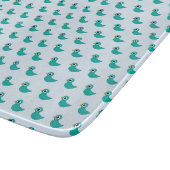 Süßer blauer Vogel Schneidebrett (Ecke)