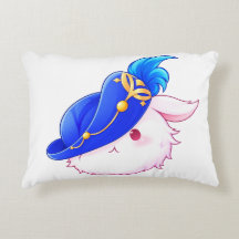 Süßer blauer Zauberer-Hasen-Aufkleber