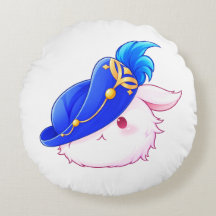 Süßer blauer Zauberer-Hasen-Aufkleber