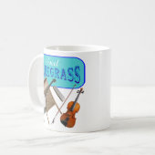 Süßer BLUEGRASS, süßer BLUEGRASS Kaffeetasse (Vorderseite Links)