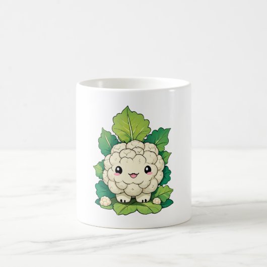 Süßer Blumenkohl Kaffeetasse (Mittel)