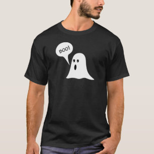 Süßer Boo-Geist Halloween T-Shirt