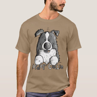Süßer Border Collie Hund Hunde Freunde T-Shirt