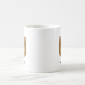 Süßer brauner Bär Kaffeetasse (Mittel)