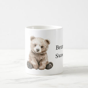 Süßer brauner Bär Kaffeetasse