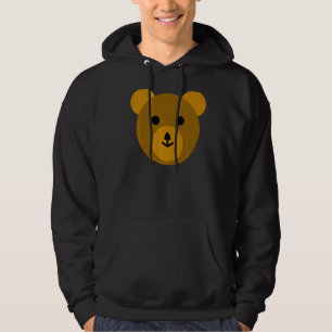 Süßer Brauner Bär Teddybär Hoodie
