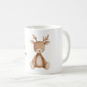 Süßer Brauner Hirsch Kaffeetasse (VorderseiteRechts)