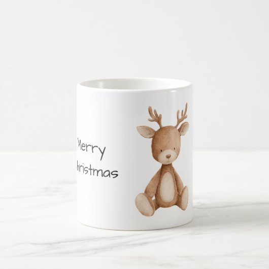 Süßer Brauner Hirsch Kaffeetasse (Mittel)