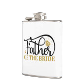 Süßer Brautvater  Flachmann (Links)