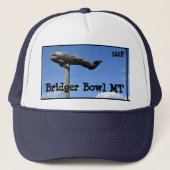 Süßer Bridger Schüssel-Wal-Fernlastfahrer-Hut Truckerkappe (Vorderseite)