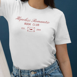 Süßer Buchclub für hoffnungslose Romantiker T-Shirt