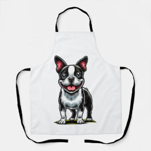 Süßer Bustie-Hund Schürze