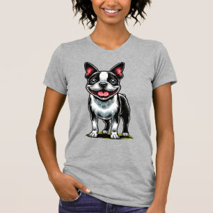Süßer Bustie-Hund T-Shirt