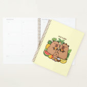 Süßer Capybara-Frucht- und Nickerchen-Planer | Glü Planer (Anzeige)