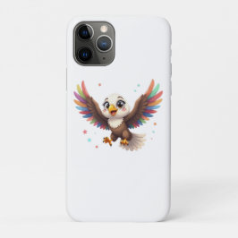 Süßer Cartoon-Adler im Flug – Freundliche Vektor-K Case-Mate iPhone Hülle