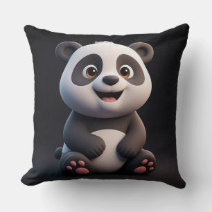 Süßer Cartoon-Baby-Panda Kissen