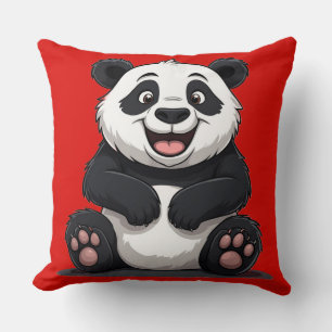 Süßer Cartoon-Baby-Panda Kissen