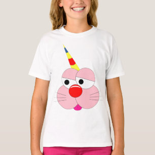 Süßer Cartoon-Charakter - Grafik-T-Shirt - Einhorn T-Shirt